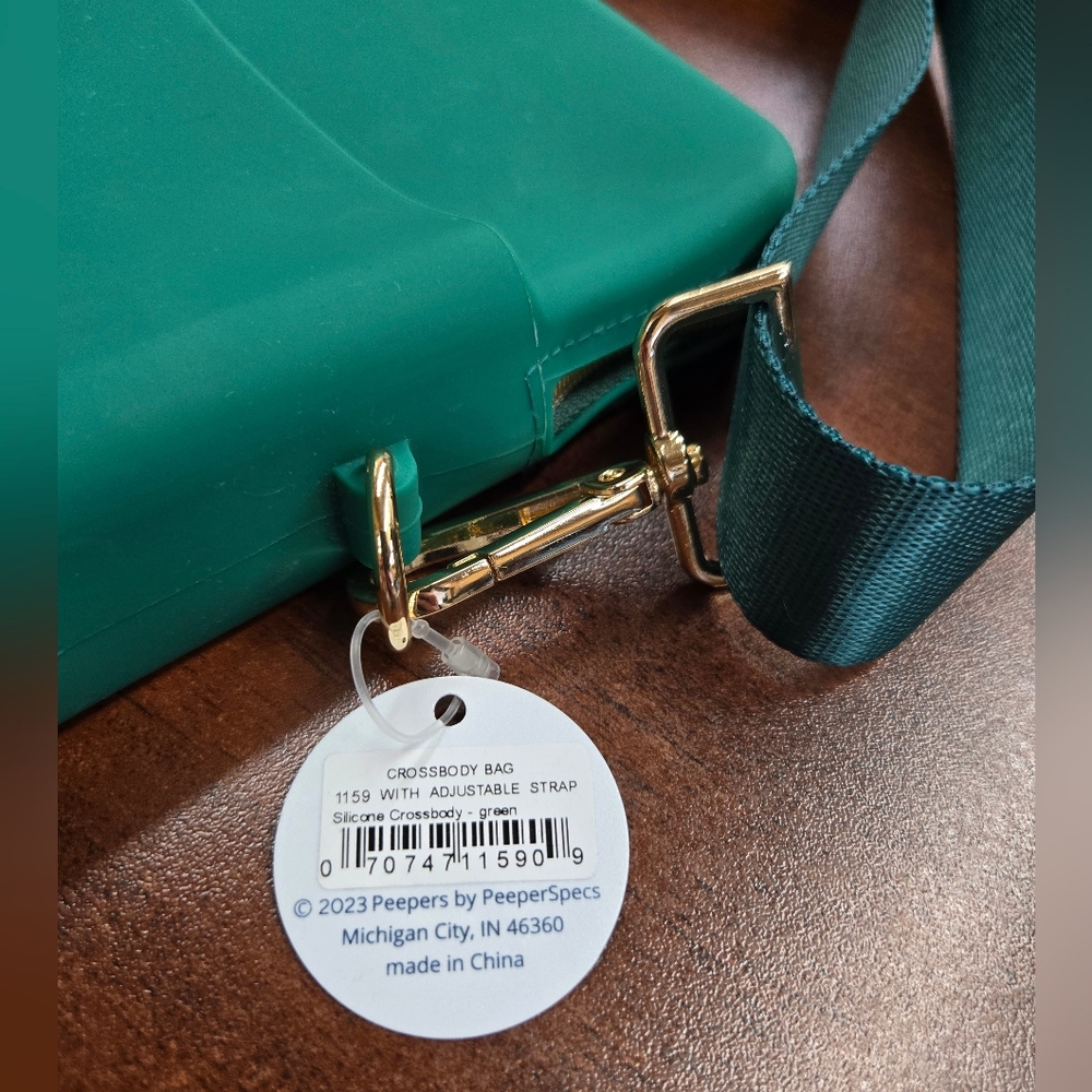 Peepers Green Crossbody Bag - Picture 8 of 12